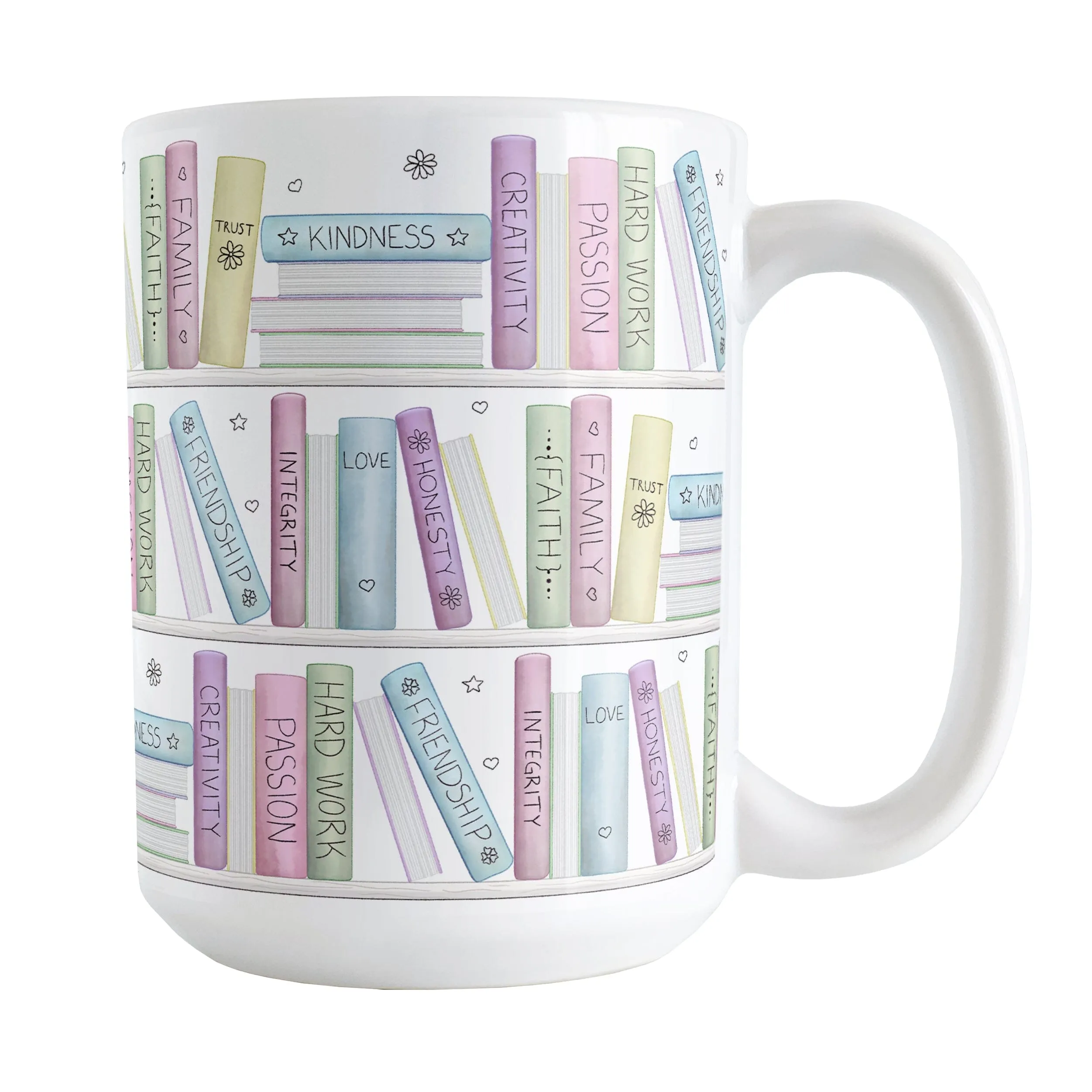 The Building Books of Life - Inspirational Reading Mug