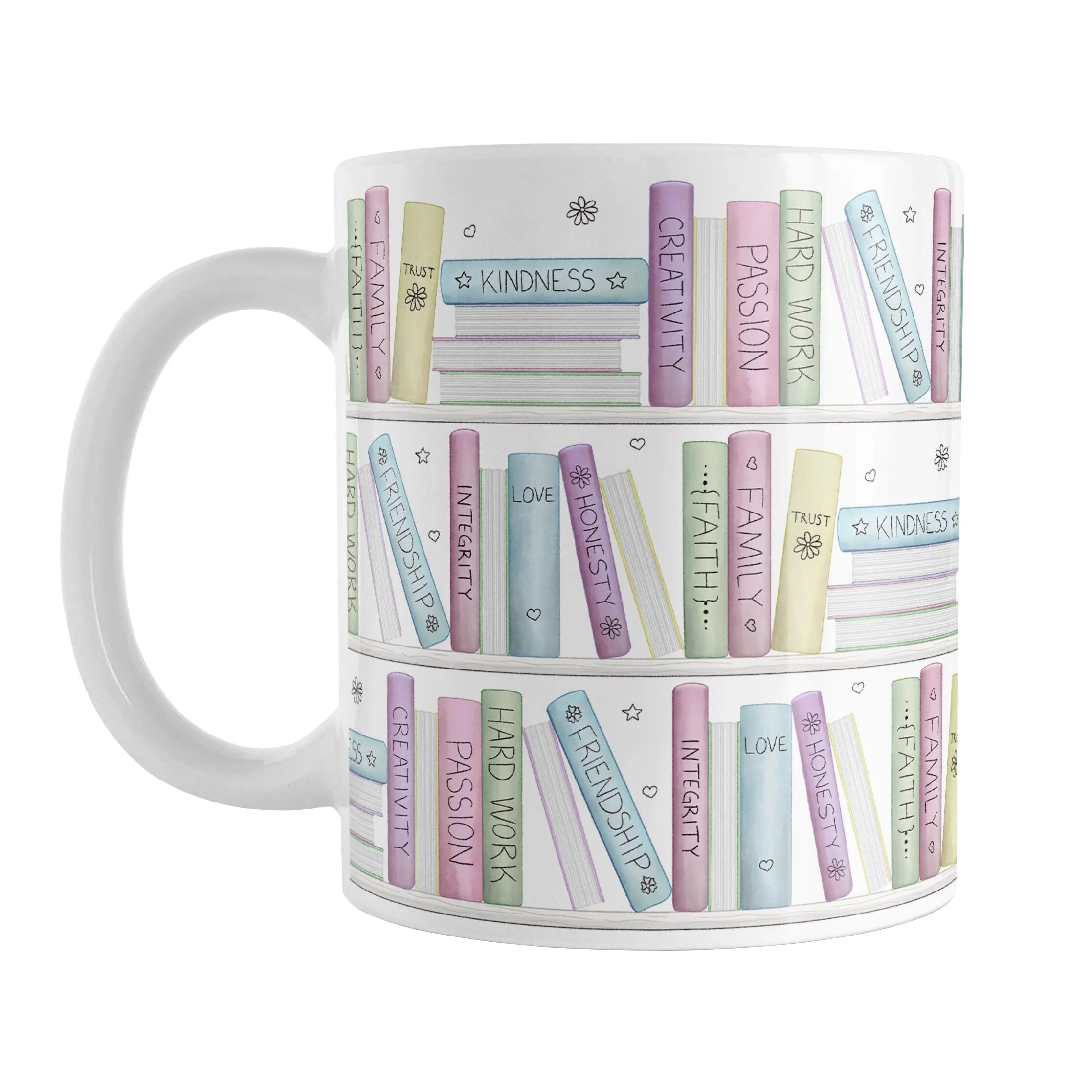 The Building Books of Life - Inspirational Reading Mug