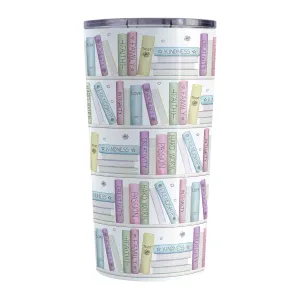 The Building Books of Life - Inspirational Reading Tumbler Cup