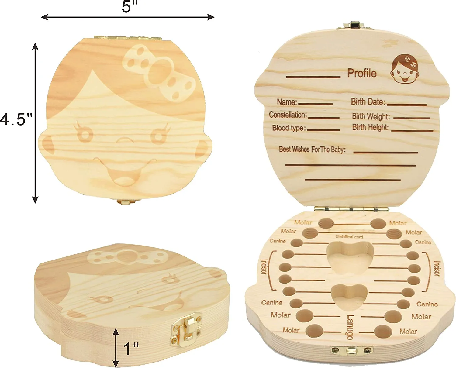 Tooth Fairy Gifts for Girls, Tooth Fairy Pillows for Girls, ToothFairy Box for Girls