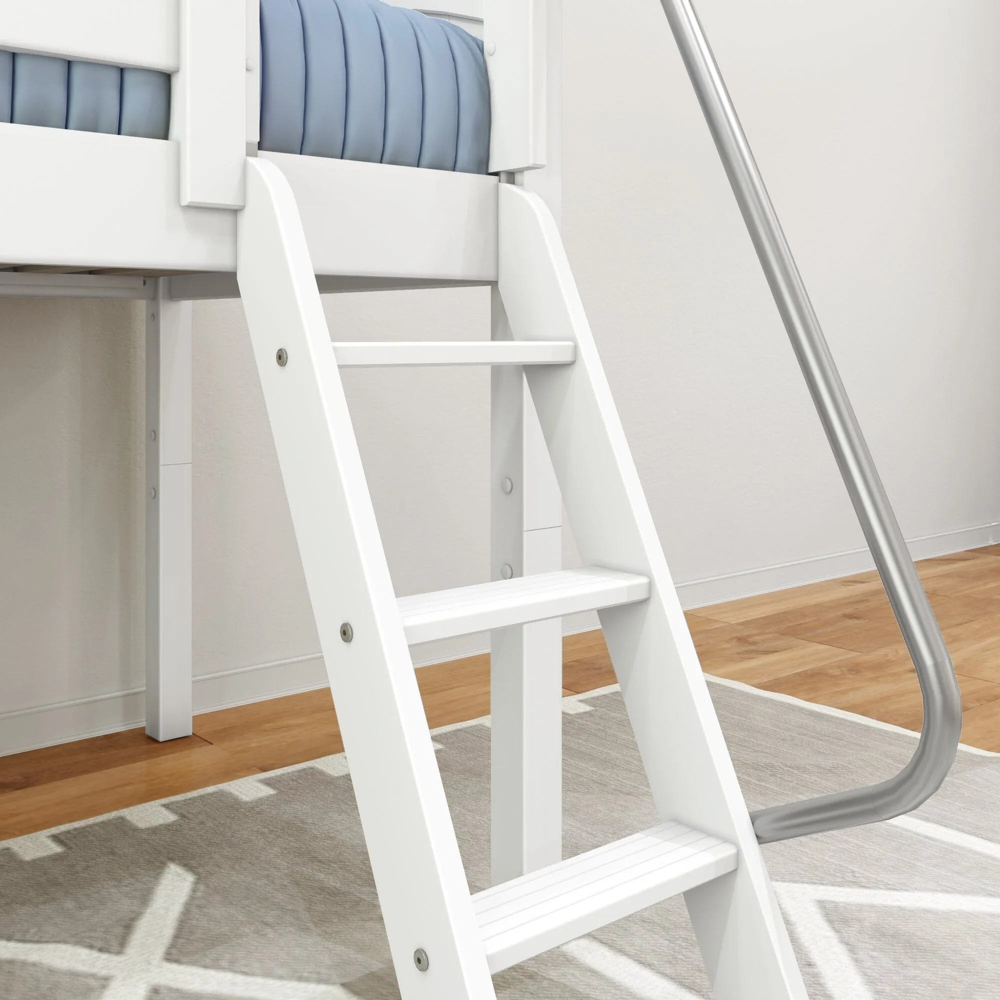 Twin Low Loft Bed with Ladder