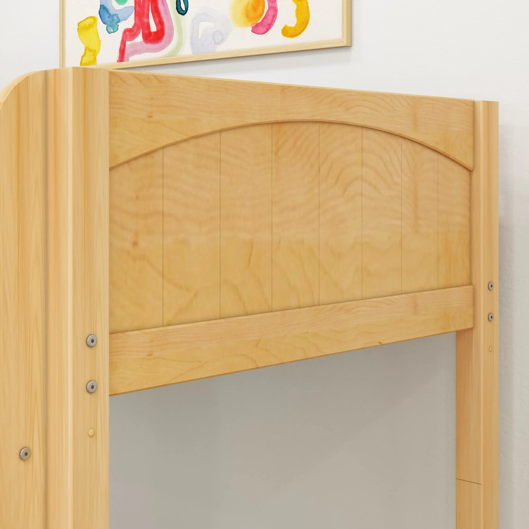 Twin Low Loft Bed with Ladder