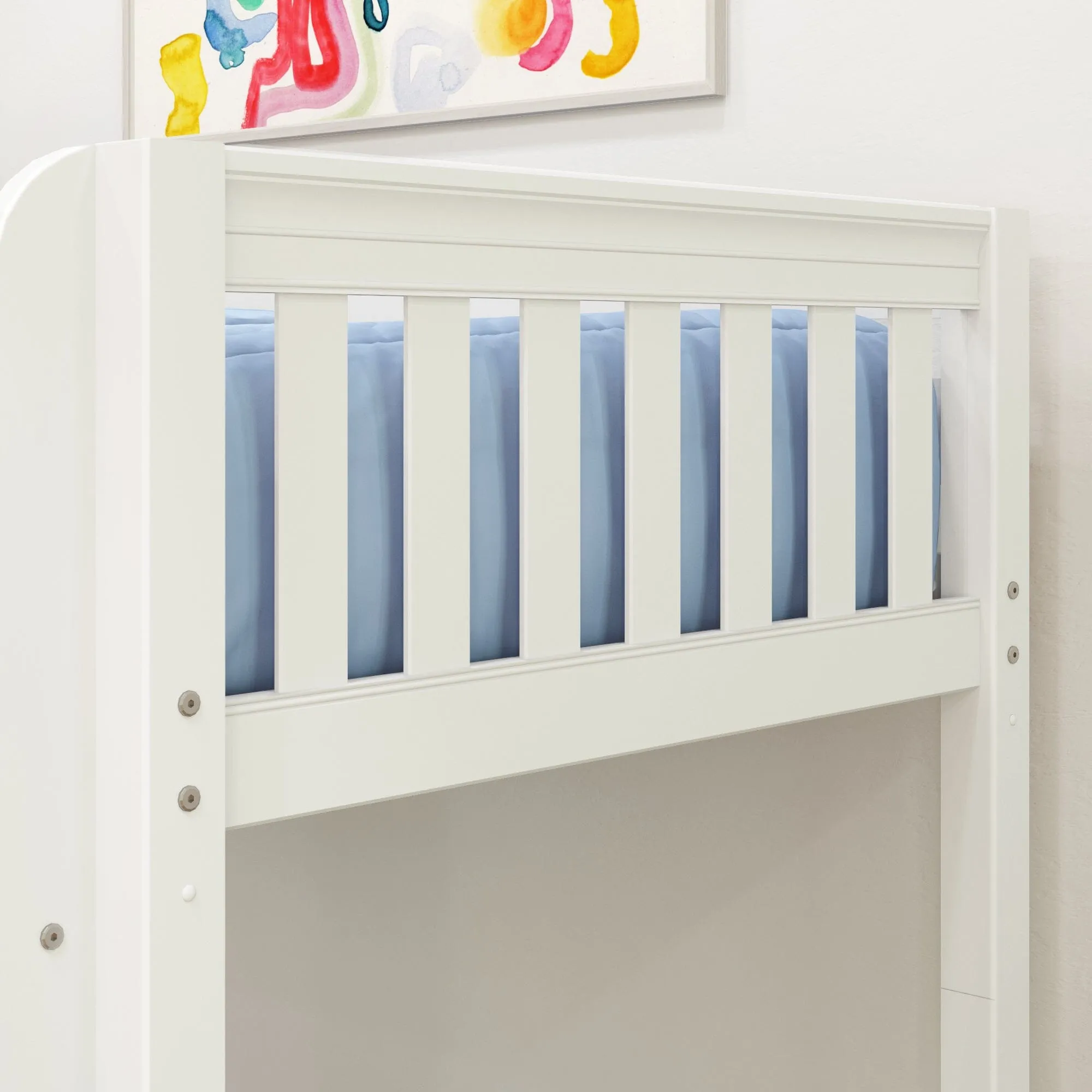 Twin Low Loft Bed with Ladder