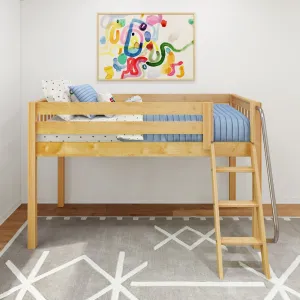 Twin Low Loft Bed with Ladder