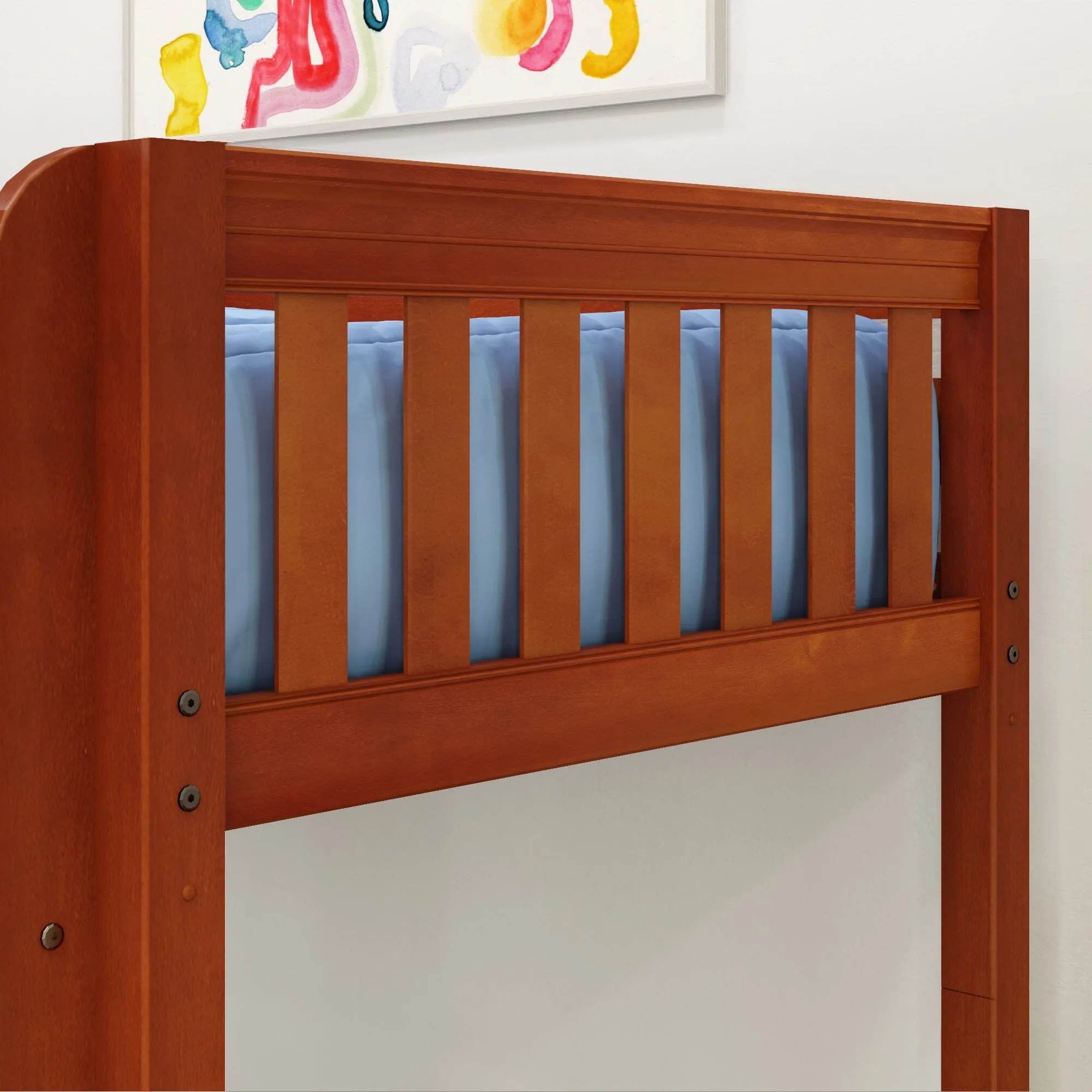 Twin Low Loft Bed with Ladder