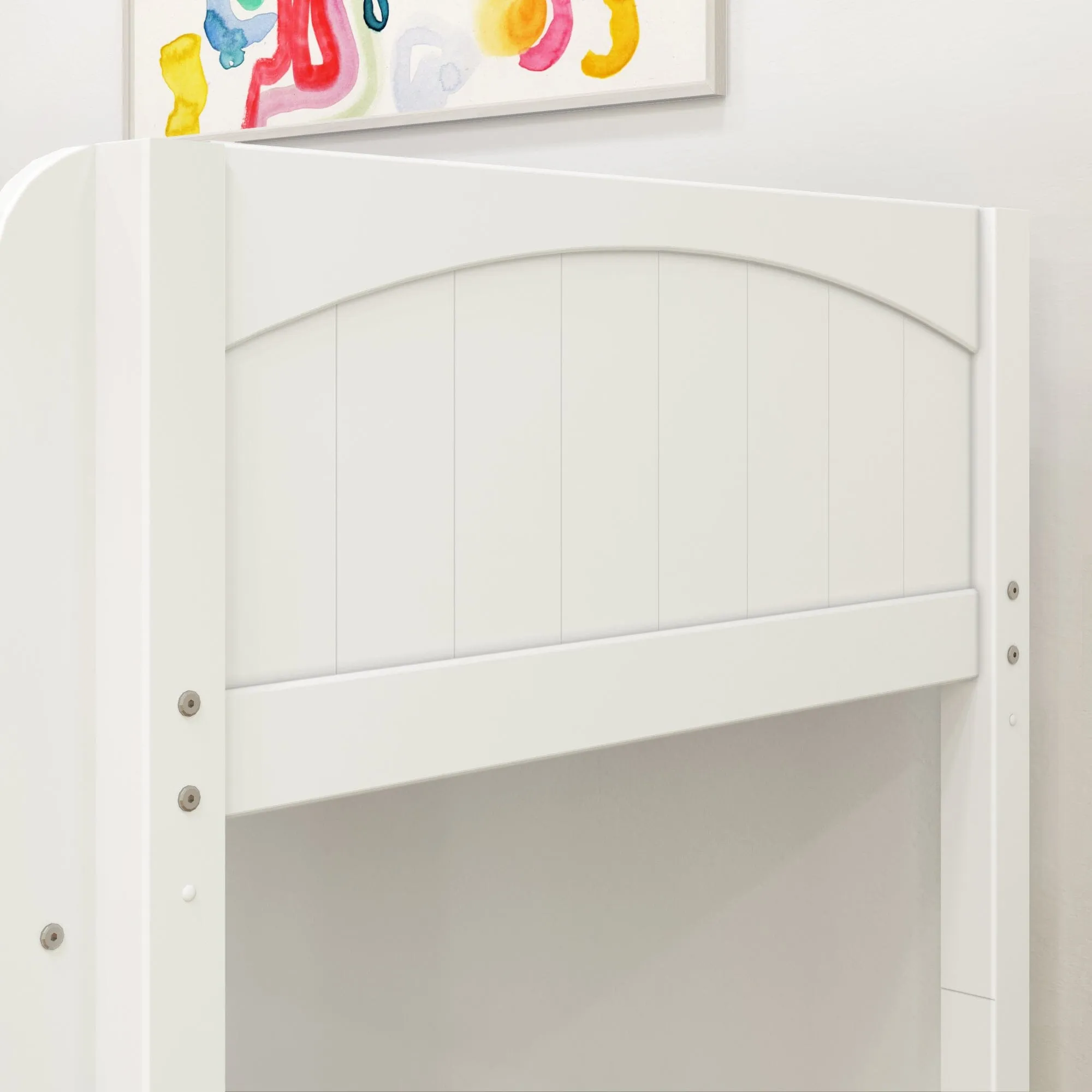 Twin Low Loft Bed with Ladder