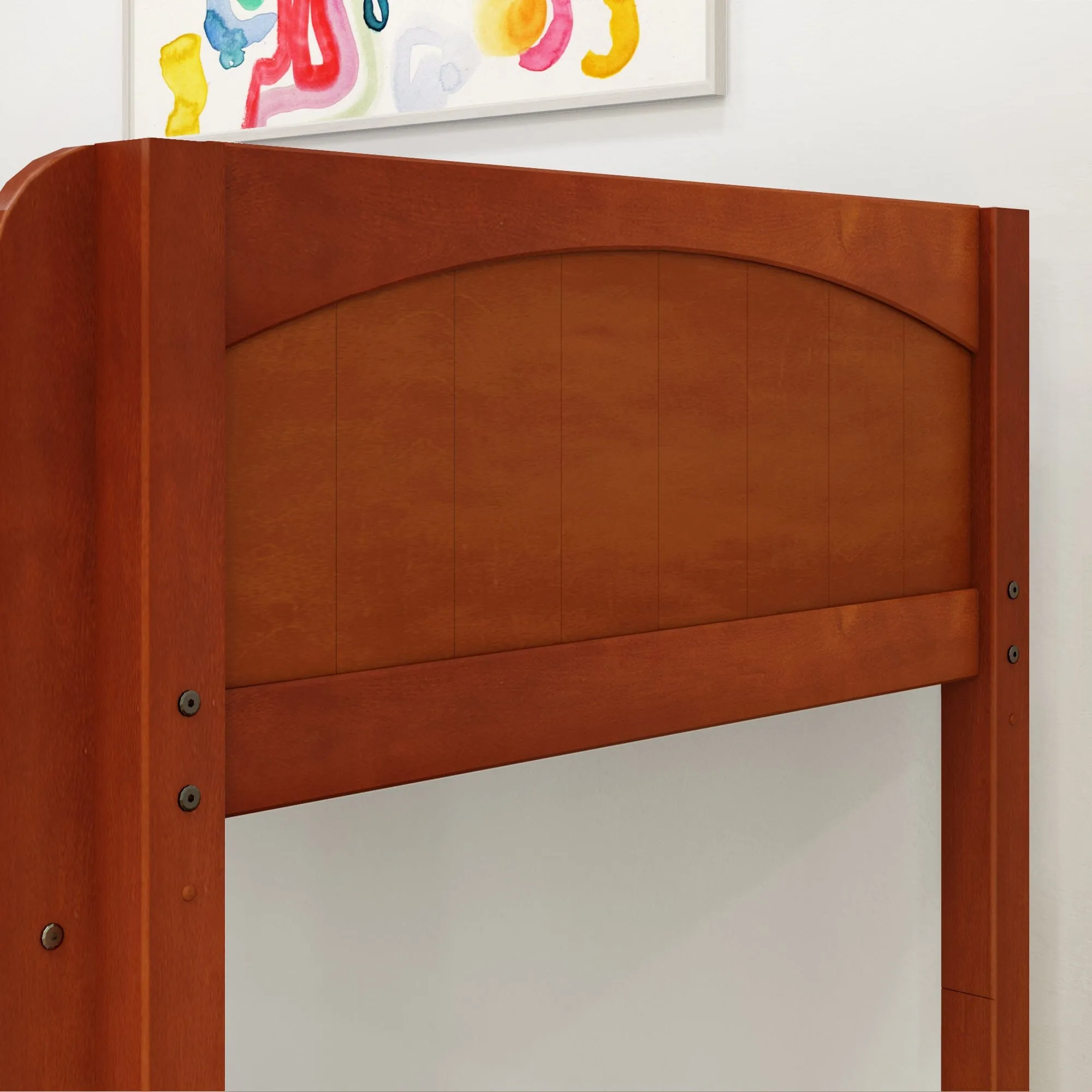 Twin Low Loft Bed with Ladder