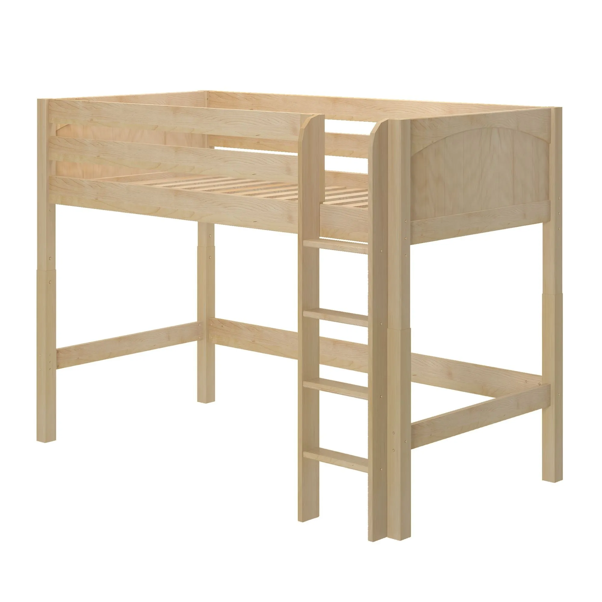 Twin Mid Loft Bed with Ladder