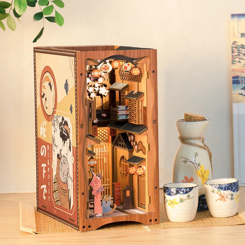 Under the Sakura Tree DIY Book Nook