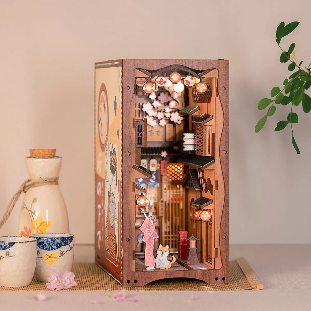 Under the Sakura Tree DIY Book Nook