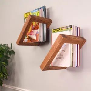 Utility Room Book Storage/Bookshelves Set Of 2 By Miza