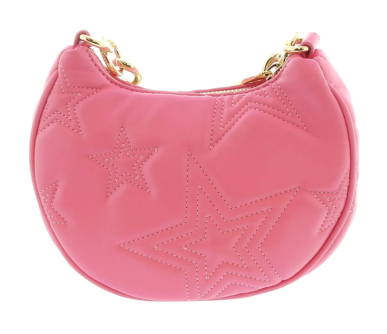 Versace Jeans Couture Rose Star Quilted Charm Embellished Crossbody Bag