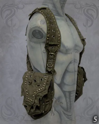 Viking Holster Bags with Studs