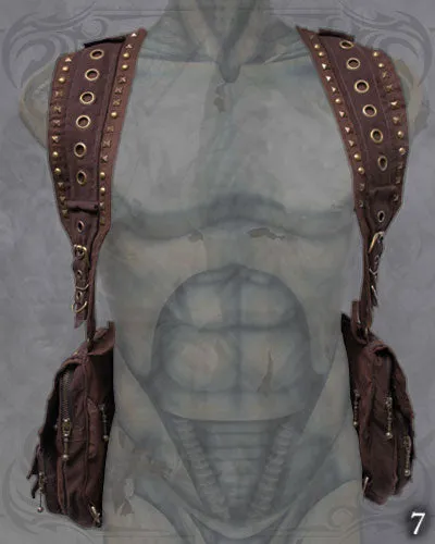 Viking Holster Bags with Studs