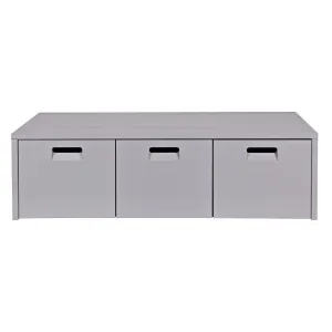 VTWonen Storage Bunk Bench Grey