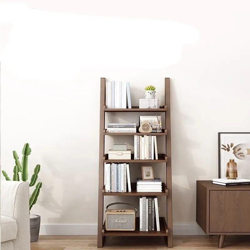 Wood Bookshelves for Living Rooms