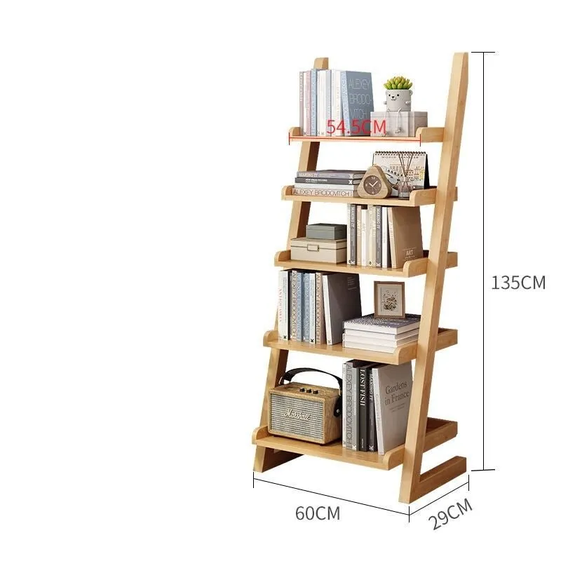Wood Bookshelves for Living Rooms