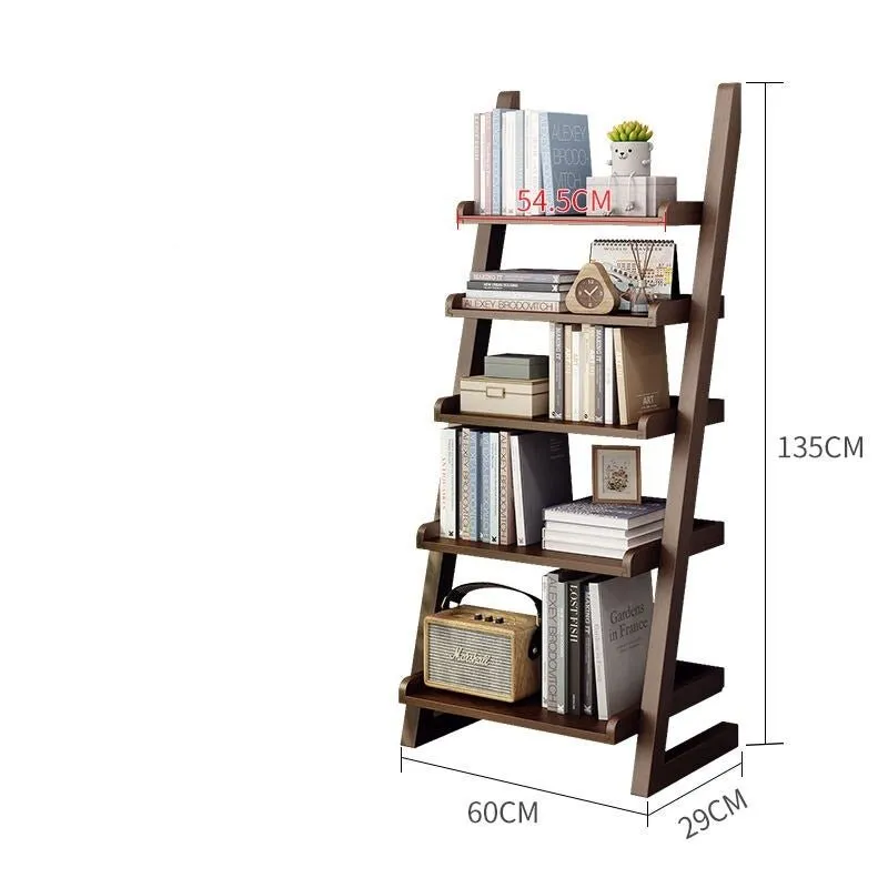 Wood Bookshelves for Living Rooms