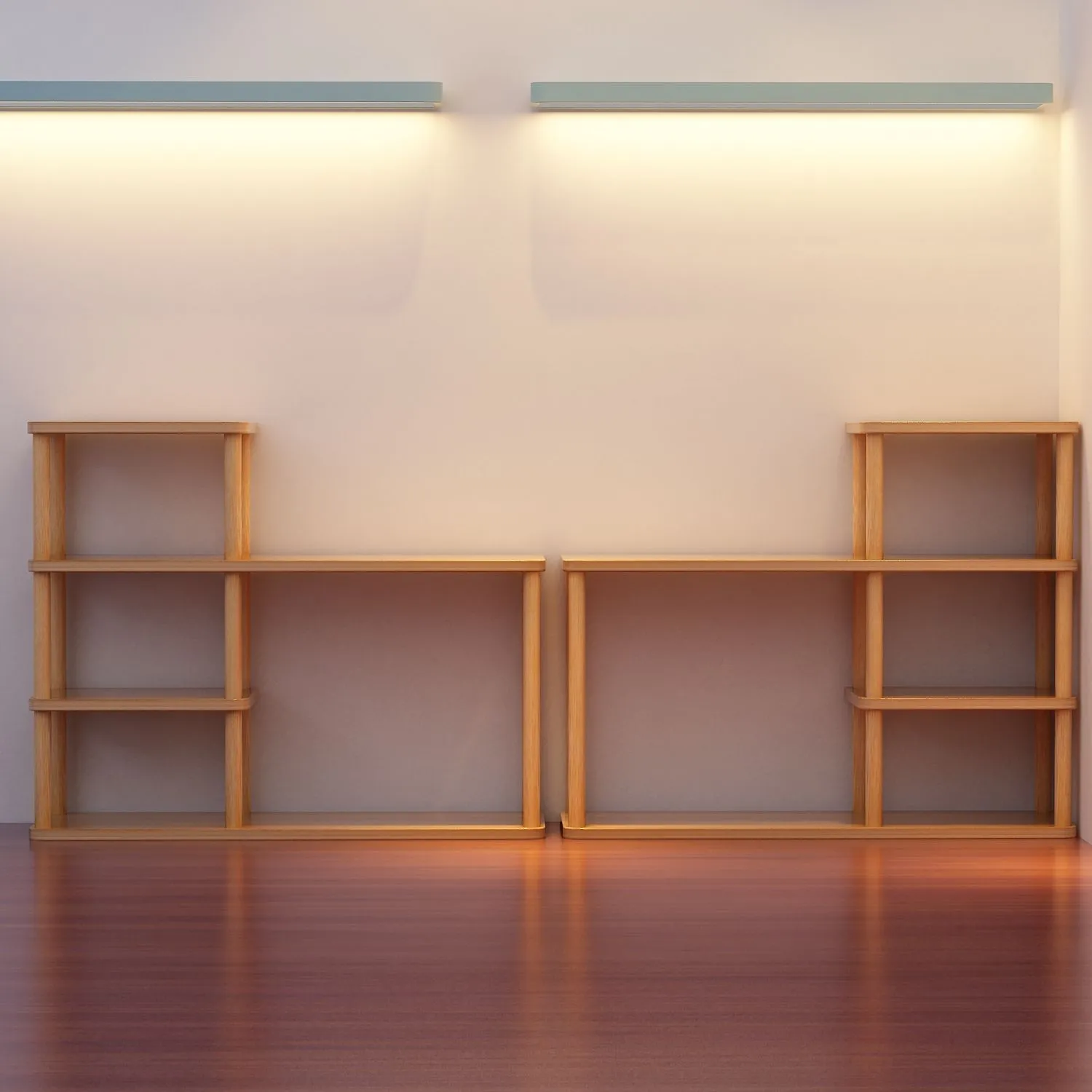 Wooden Desktop Bookshelf Organizer