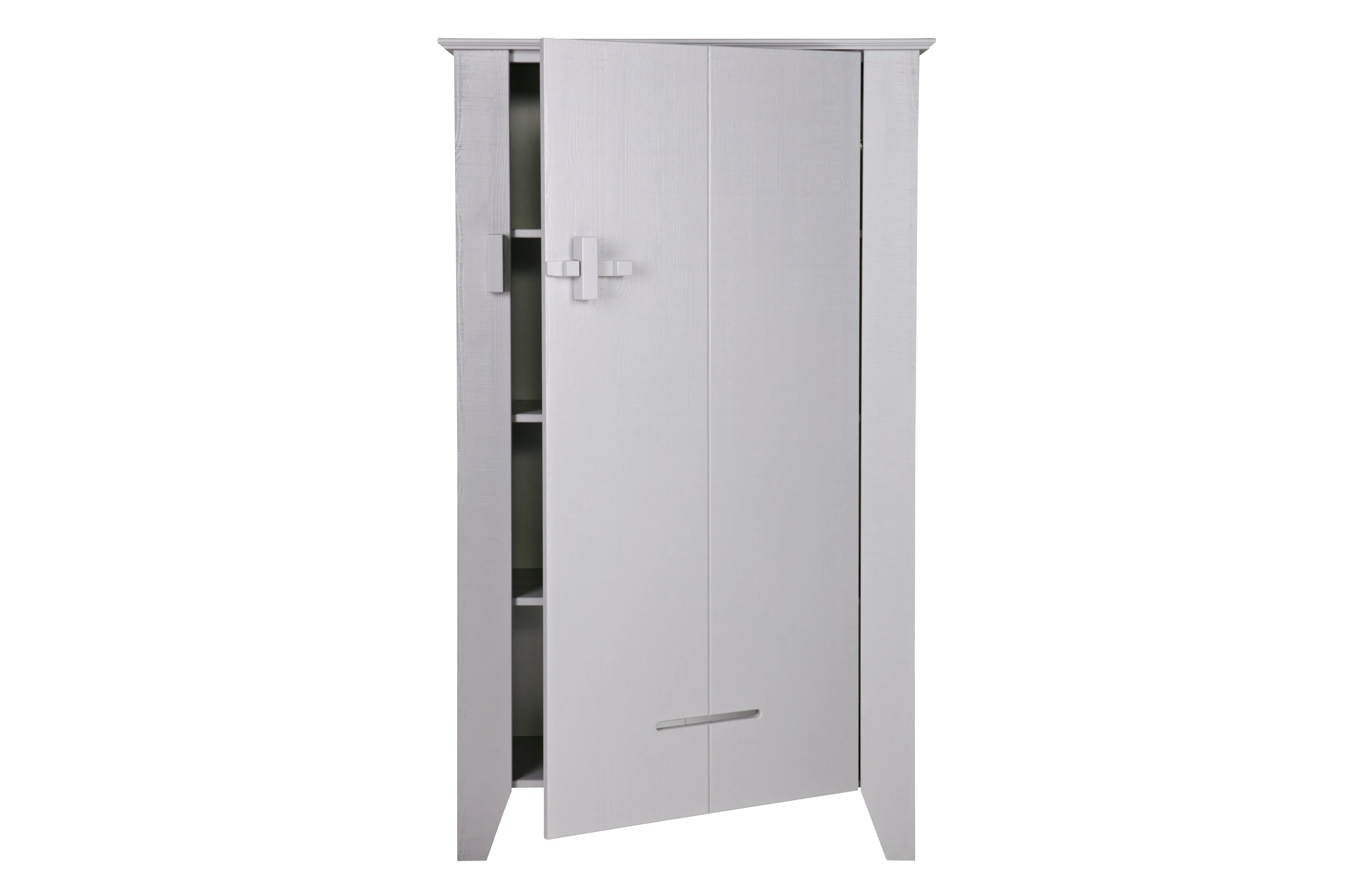 Woood Gijs Farmer Cabinet Concrete Grey