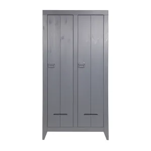 Woood Kluis Cabinet Steel Grey