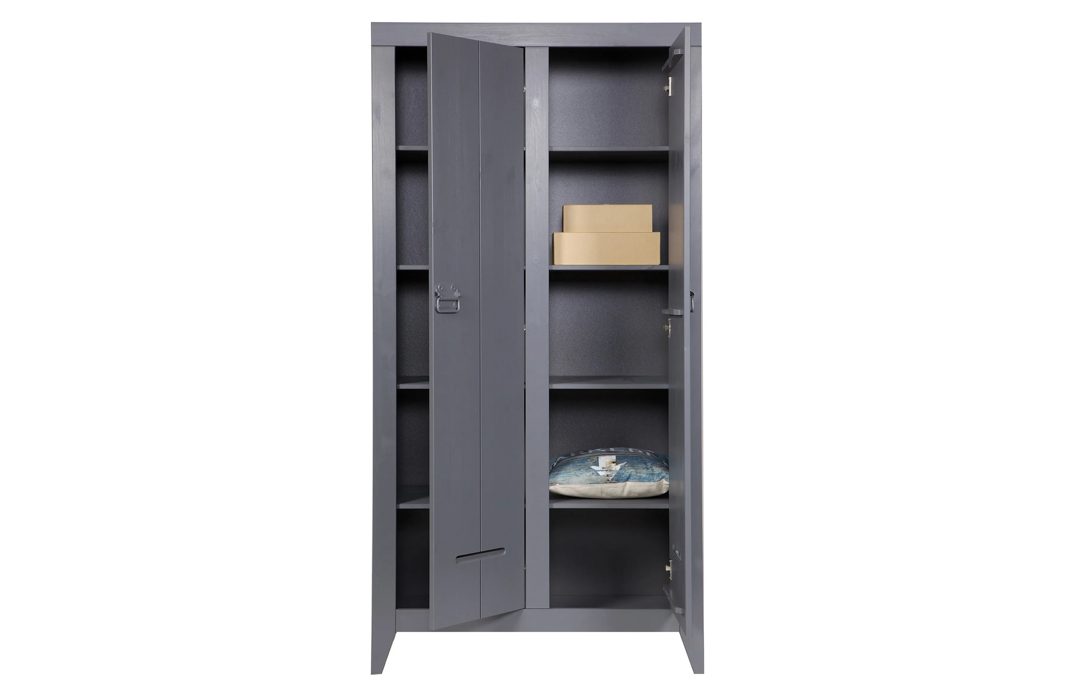Woood Kluis Cabinet Steel Grey
